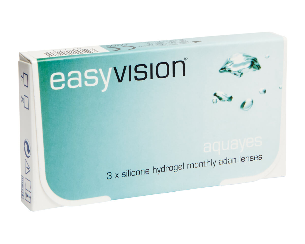 easyvision Aquayes Monthly Disposables Contact Lenses Specsavers New