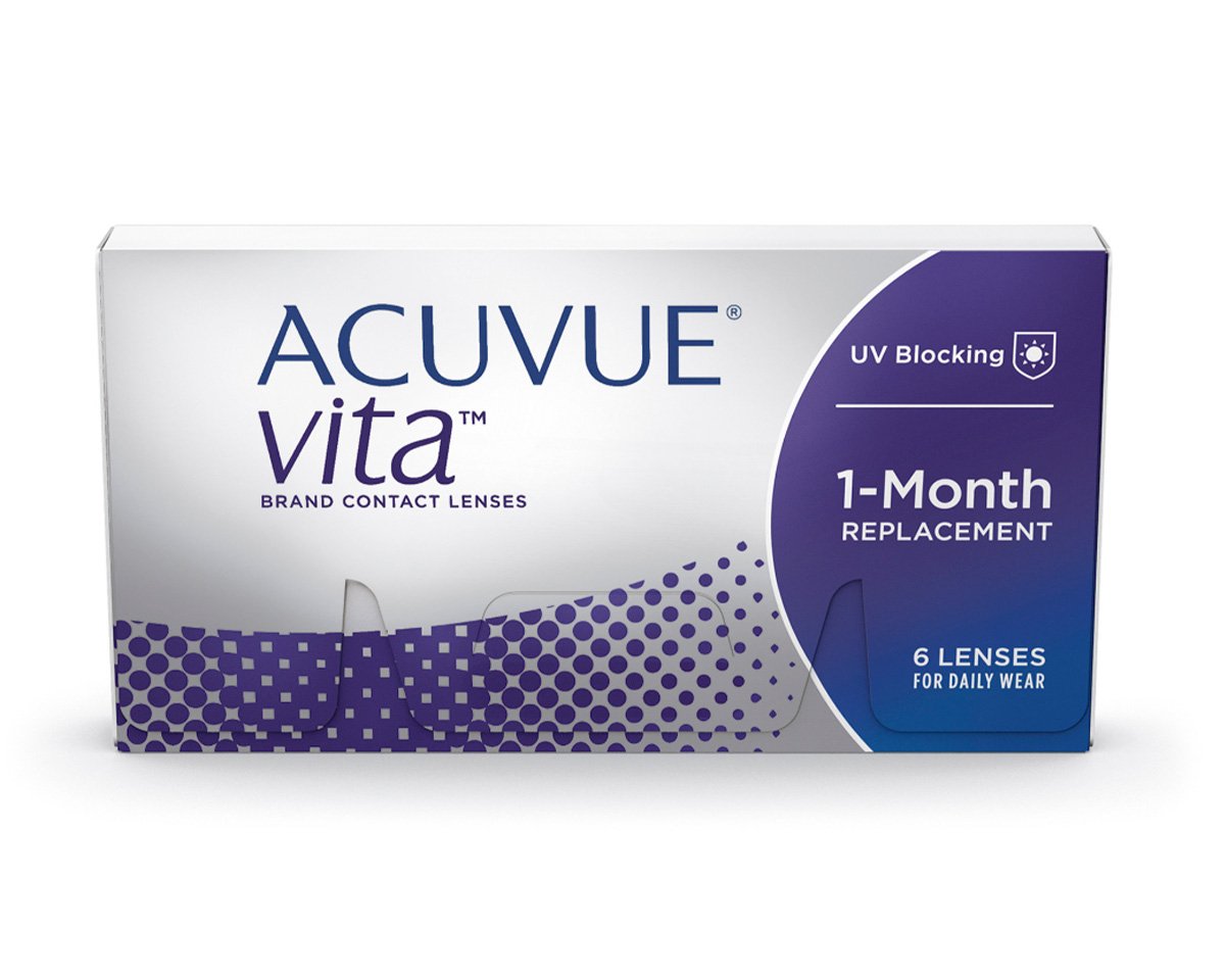 Acuvue Vita 6 pack Monthly Disposables Contact Lenses Specsavers New