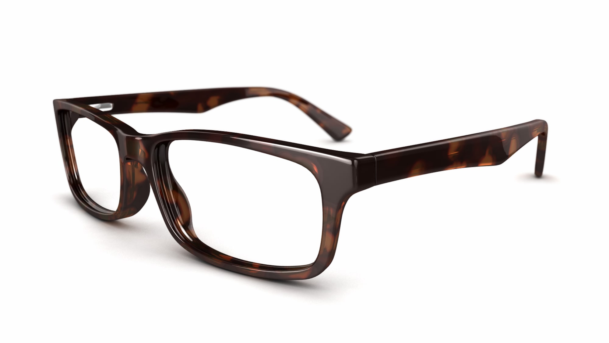 Specsavers Men's glasses MALACHY Tortoiseshell Acetate Plastic Frame