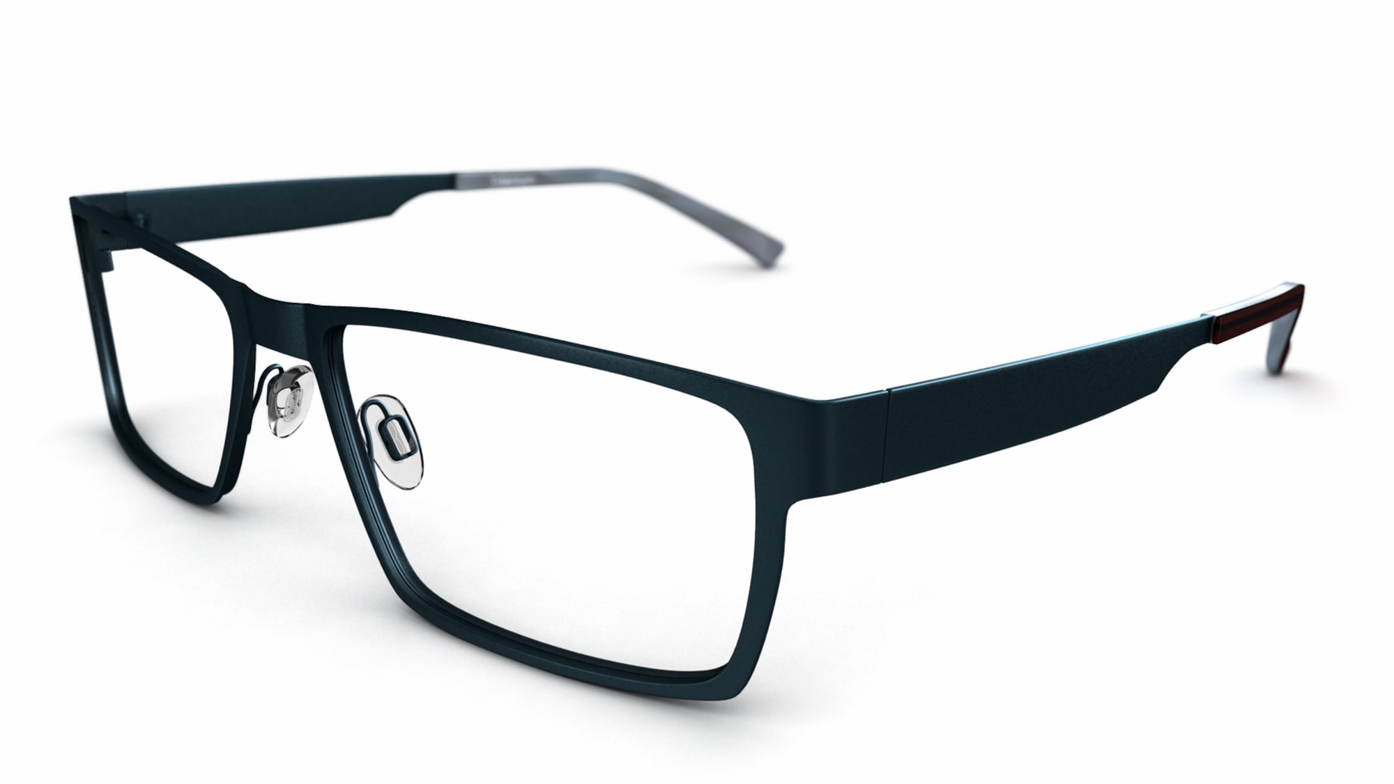 Ultralight Men's glasses TITAN B05 Blue Metal Titanium Frame 349