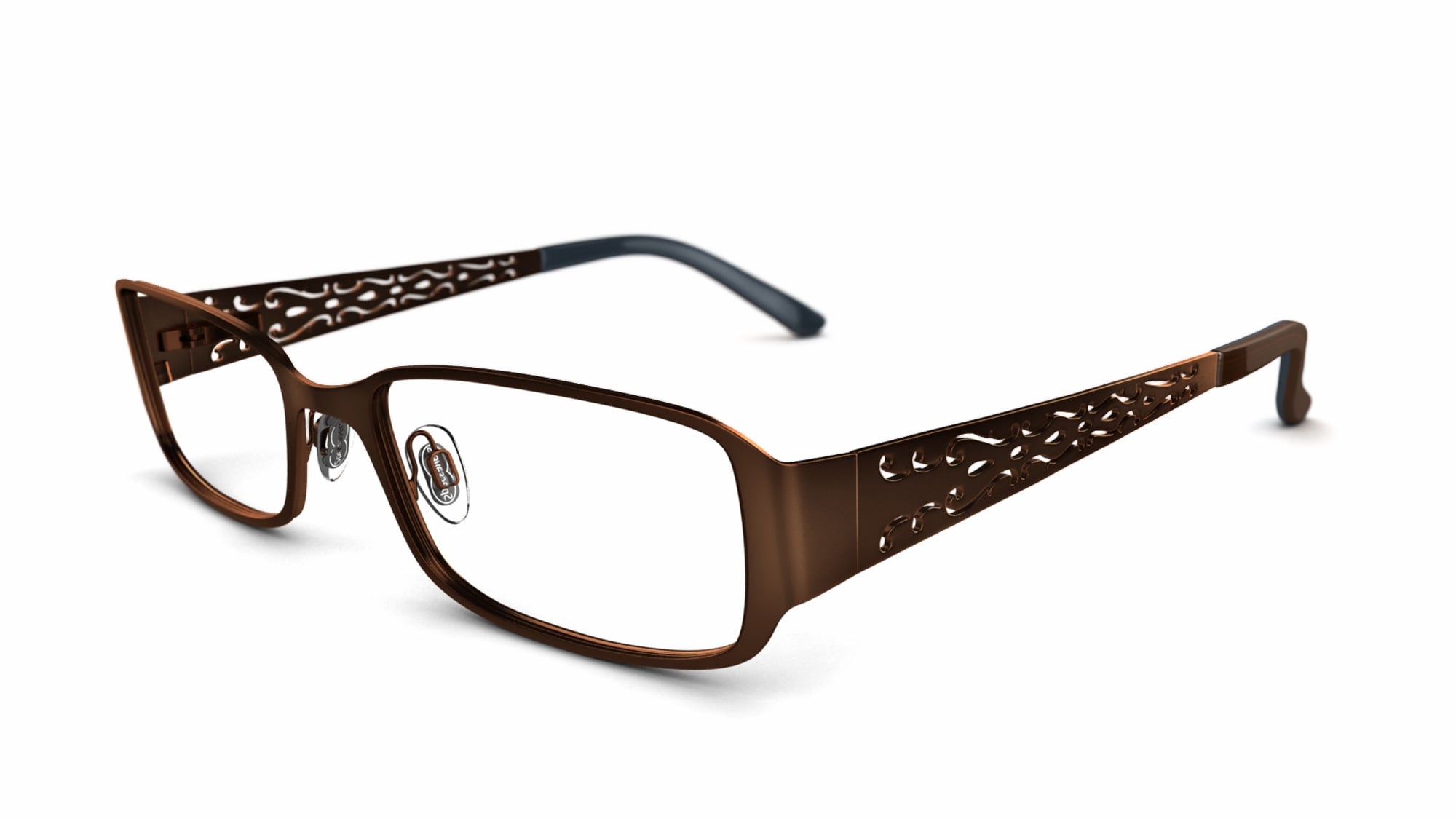 Specsavers Women's glasses AMBYR | Bronze Square Metal Frame $249 ...