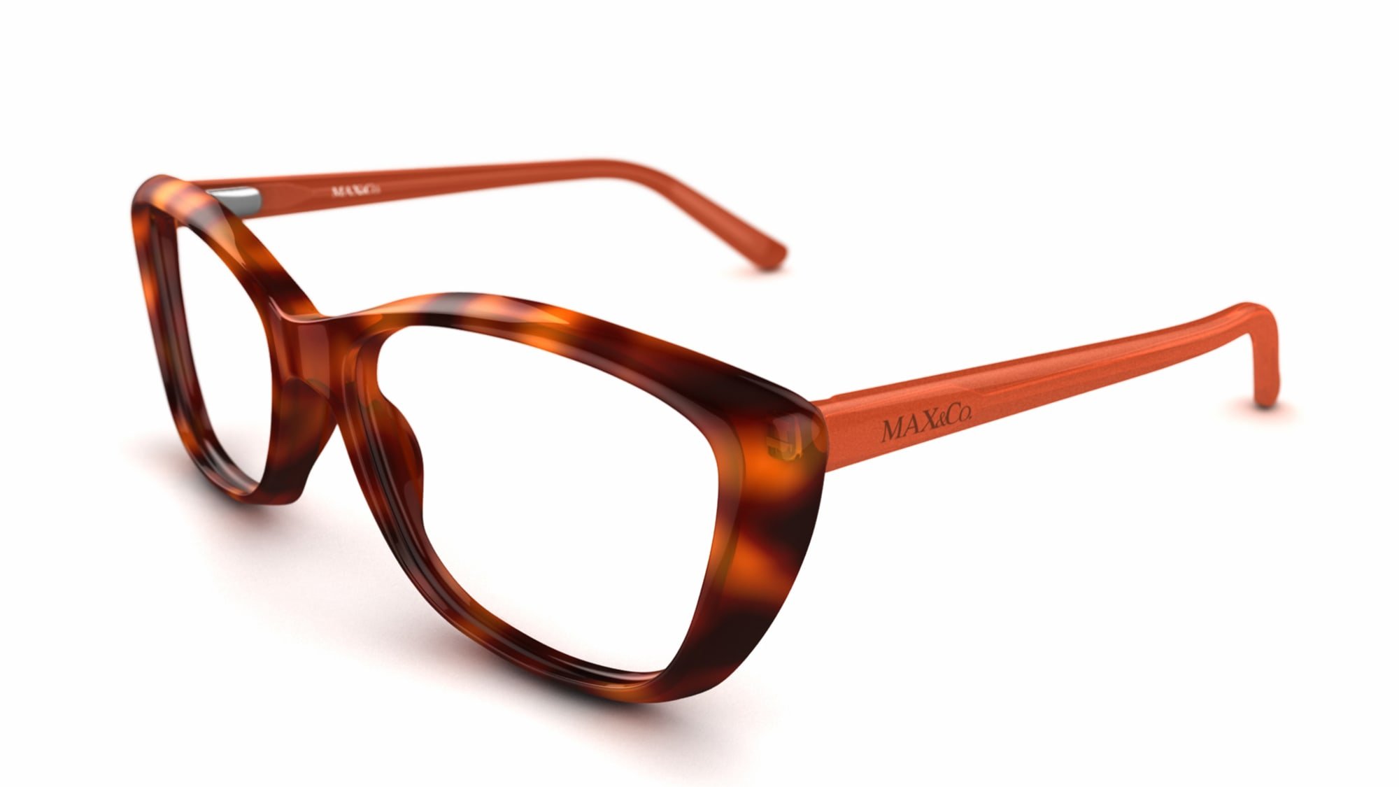 Max and co women s glasses max and co 01 brown frame 149 specsavers uk
