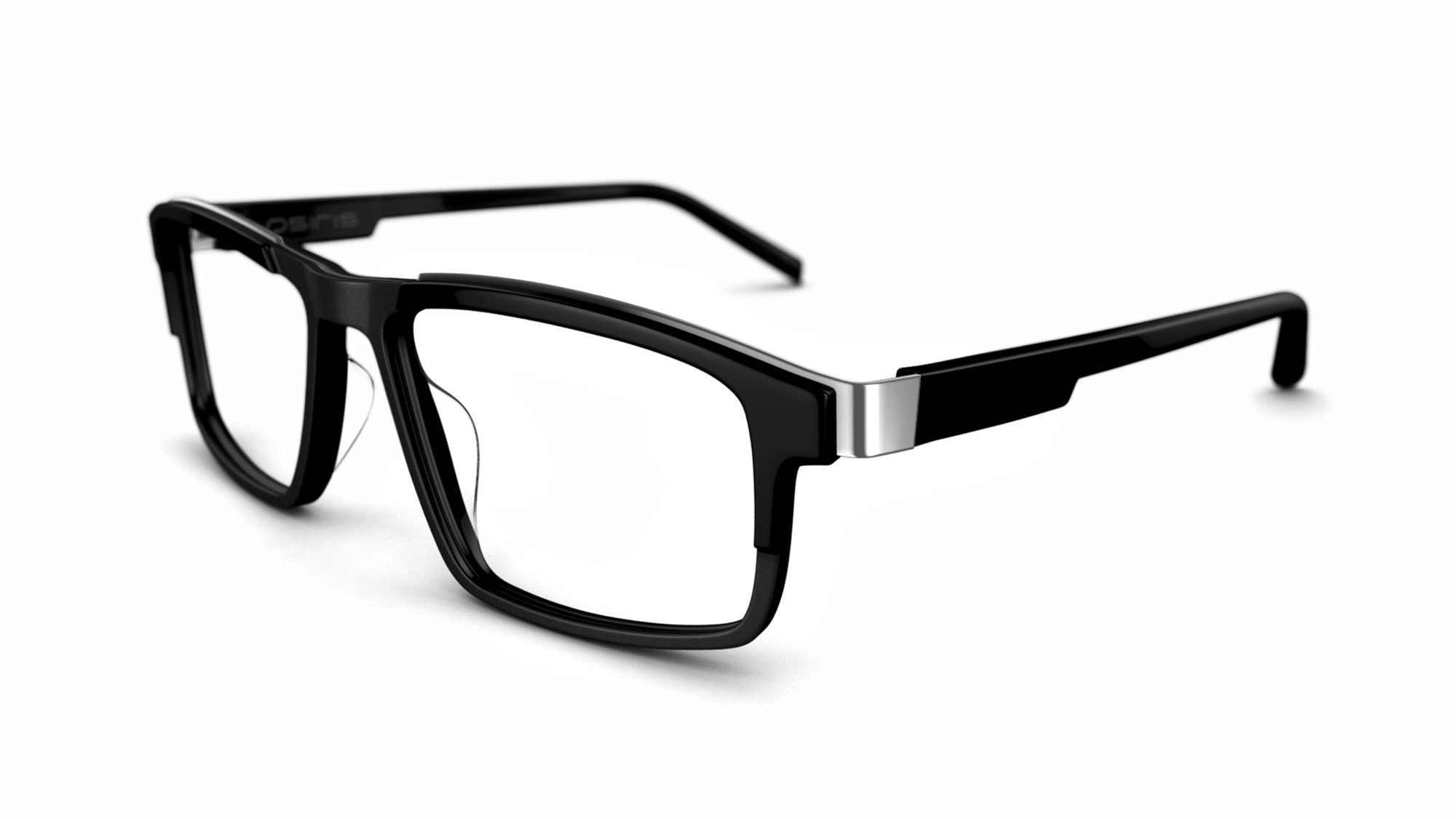 Osiris Men's glasses OSIRIS POWER Black Frame 89 Specsavers Australia