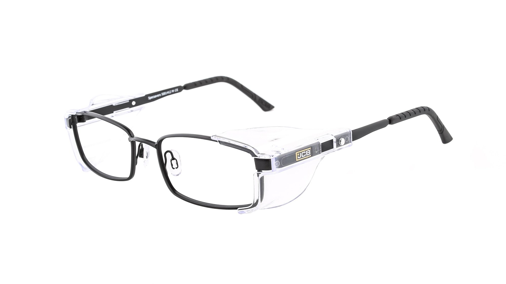 JCB Men's glasses JCB LOADER Black Square Metal Monel Frame £74