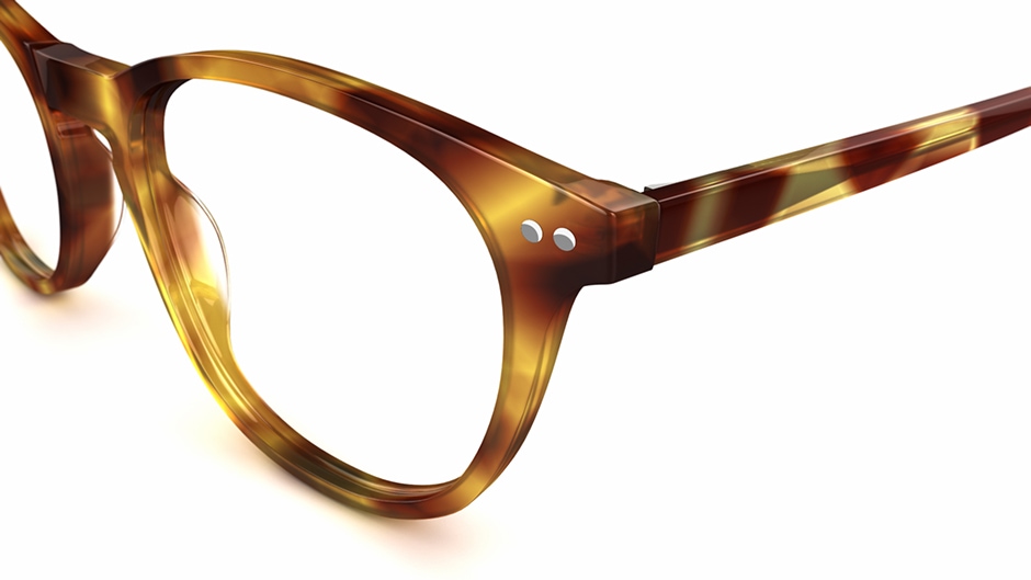 Specsavers Men's glasses HUEY Brown Frame 249 Specsavers Australia