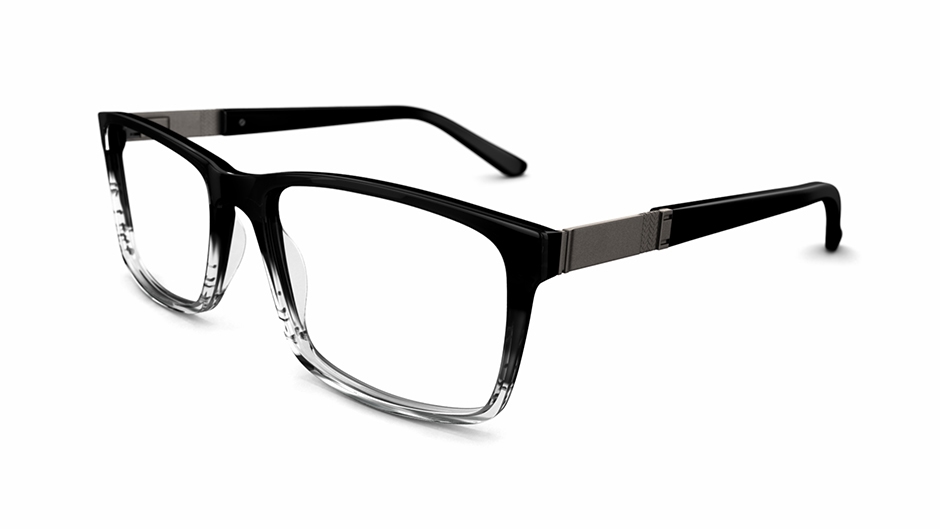 Specsavers Men's glasses KING Black Frame 249 Specsavers Australia