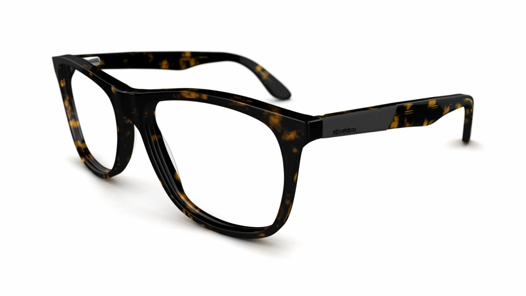 DIESEL Men's glasses DL5167 Black Acetate Plastic Frame 249