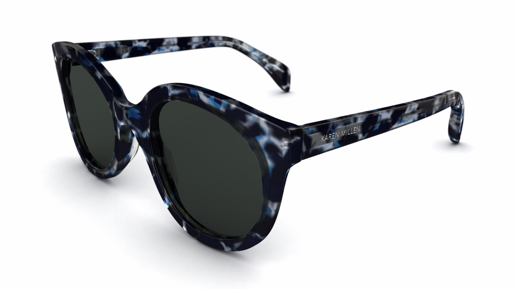 Karen Millen glasses KAREN MILLEN Sunglasses 09 Blue Frame €189