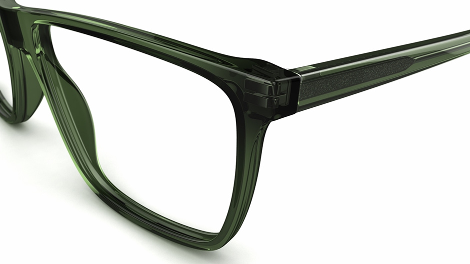 Specsavers Men's glasses CURTIS Green Frame 39 Specsavers Australia