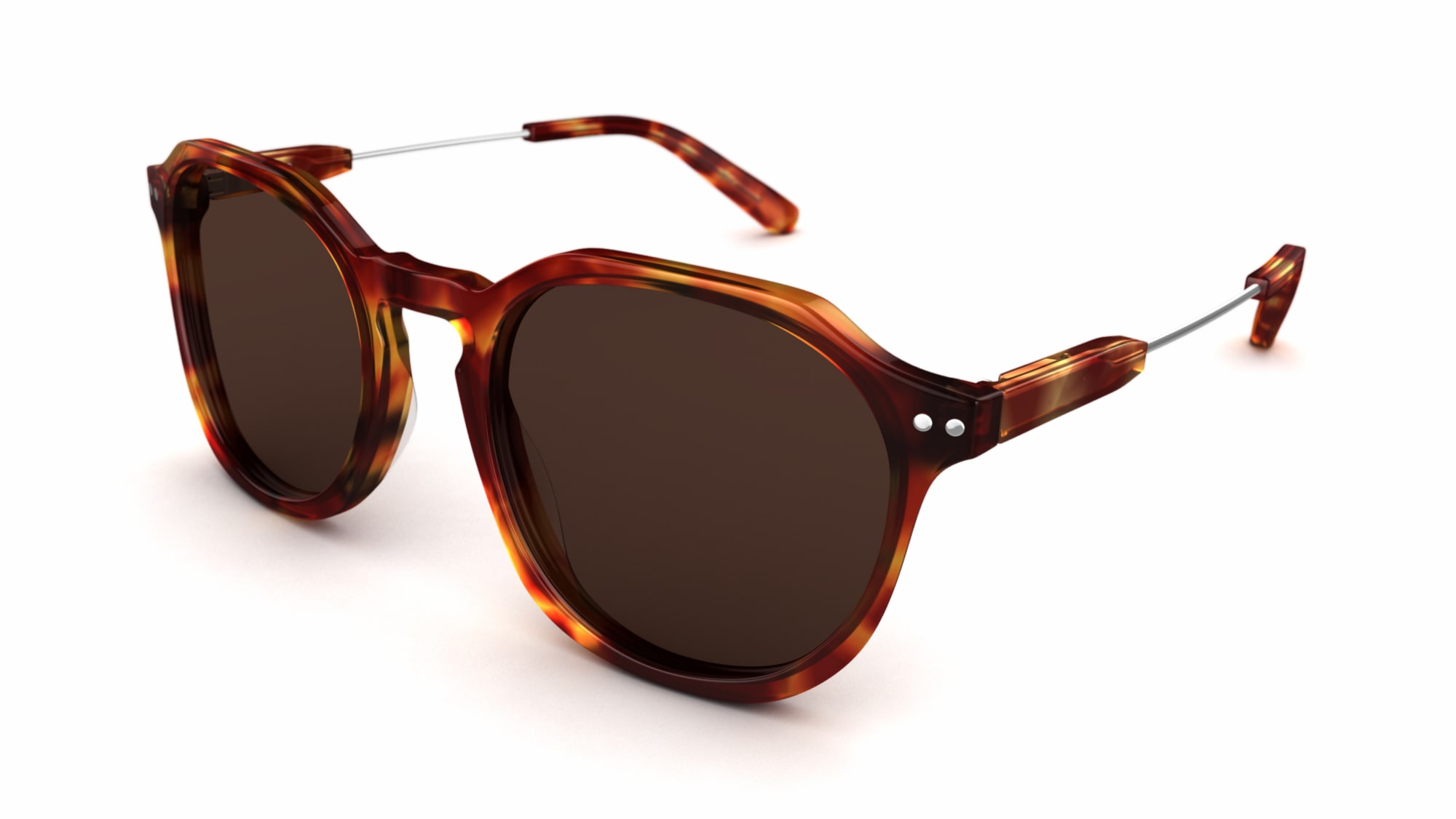 Specsavers Men's glasses CUTTLEFISH Sunglasses | Brown Plastic Acetate ...
