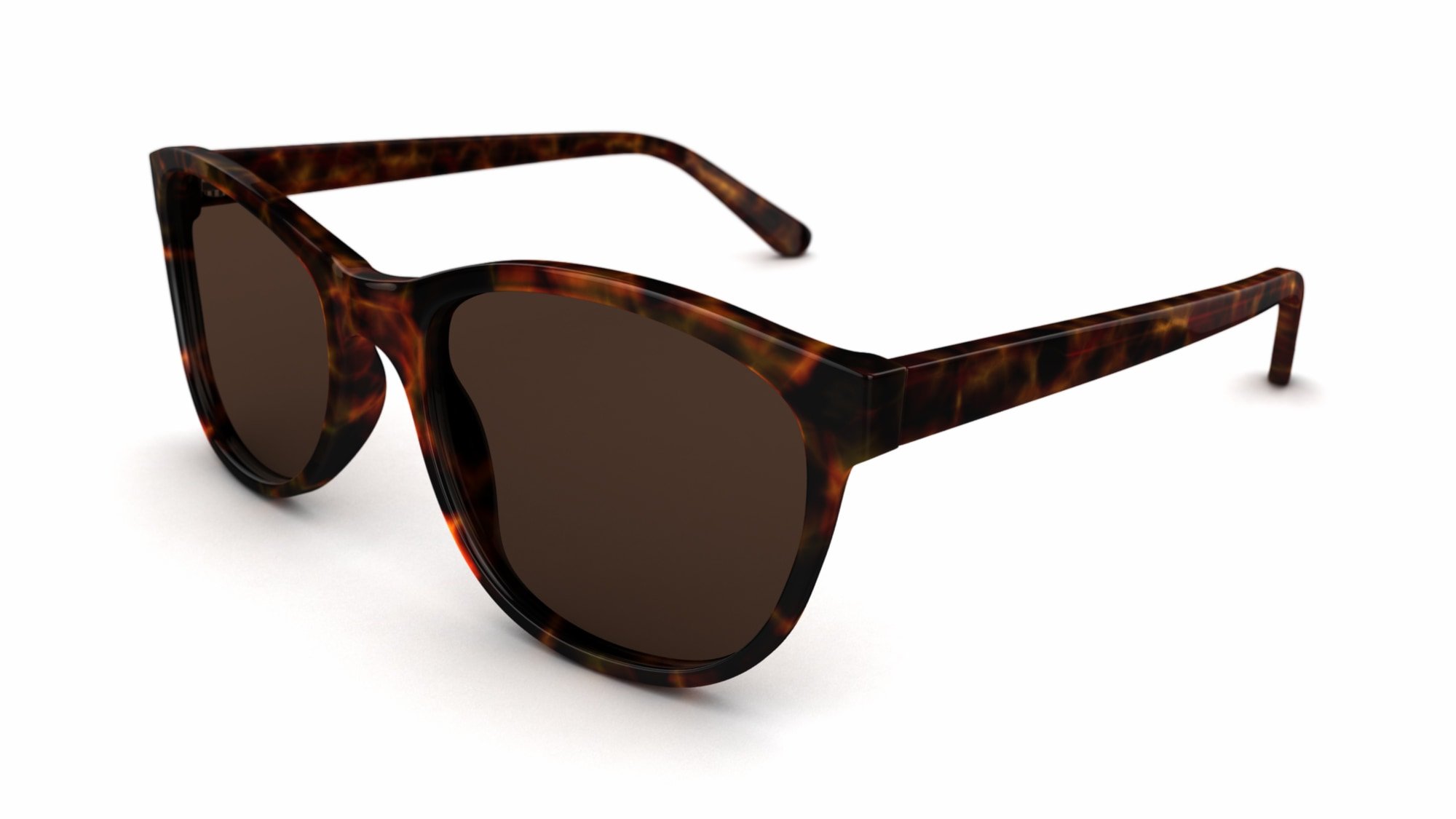 SUNページ RECTANGULAR SUNGLASSES - Tortoise shell | ZARA Canada