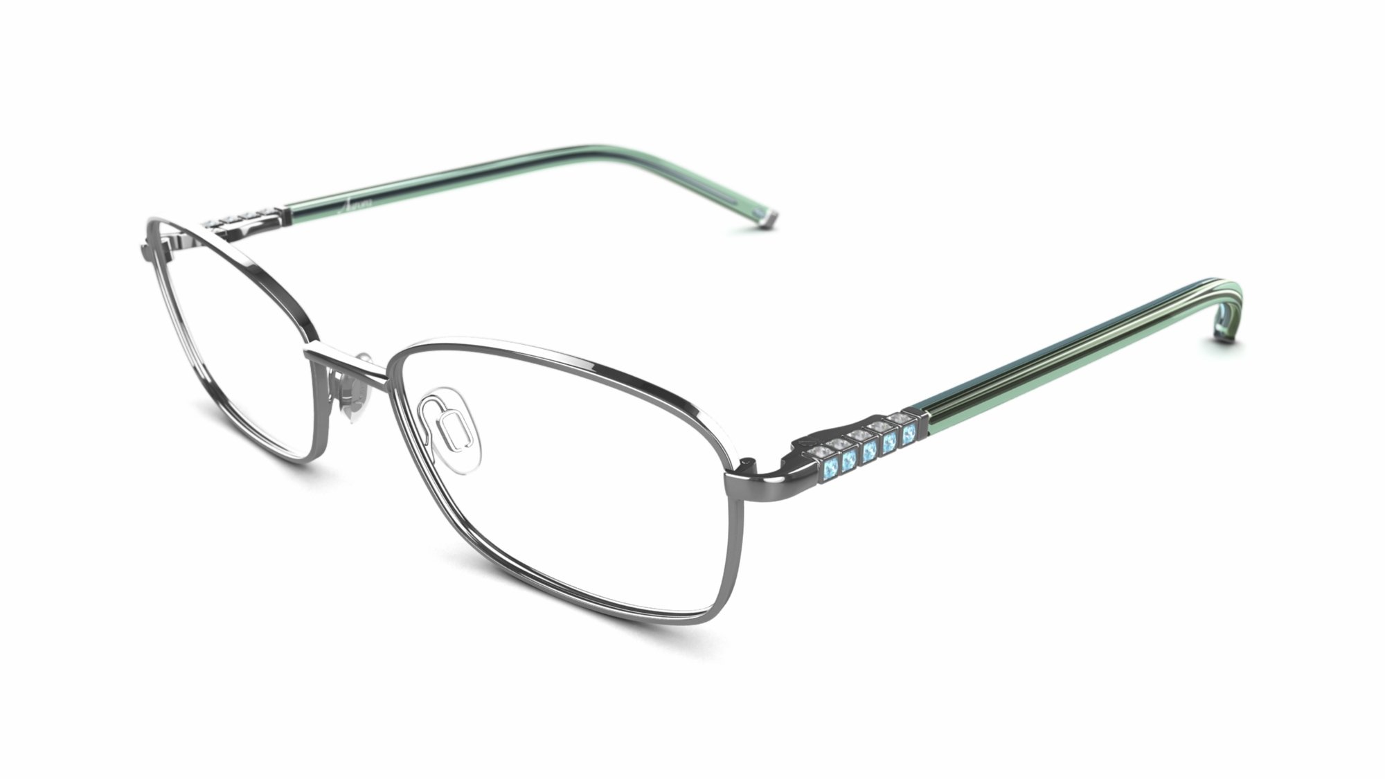 Aurora Women's glasses AURORA KAREN Silver Frame 249 Specsavers