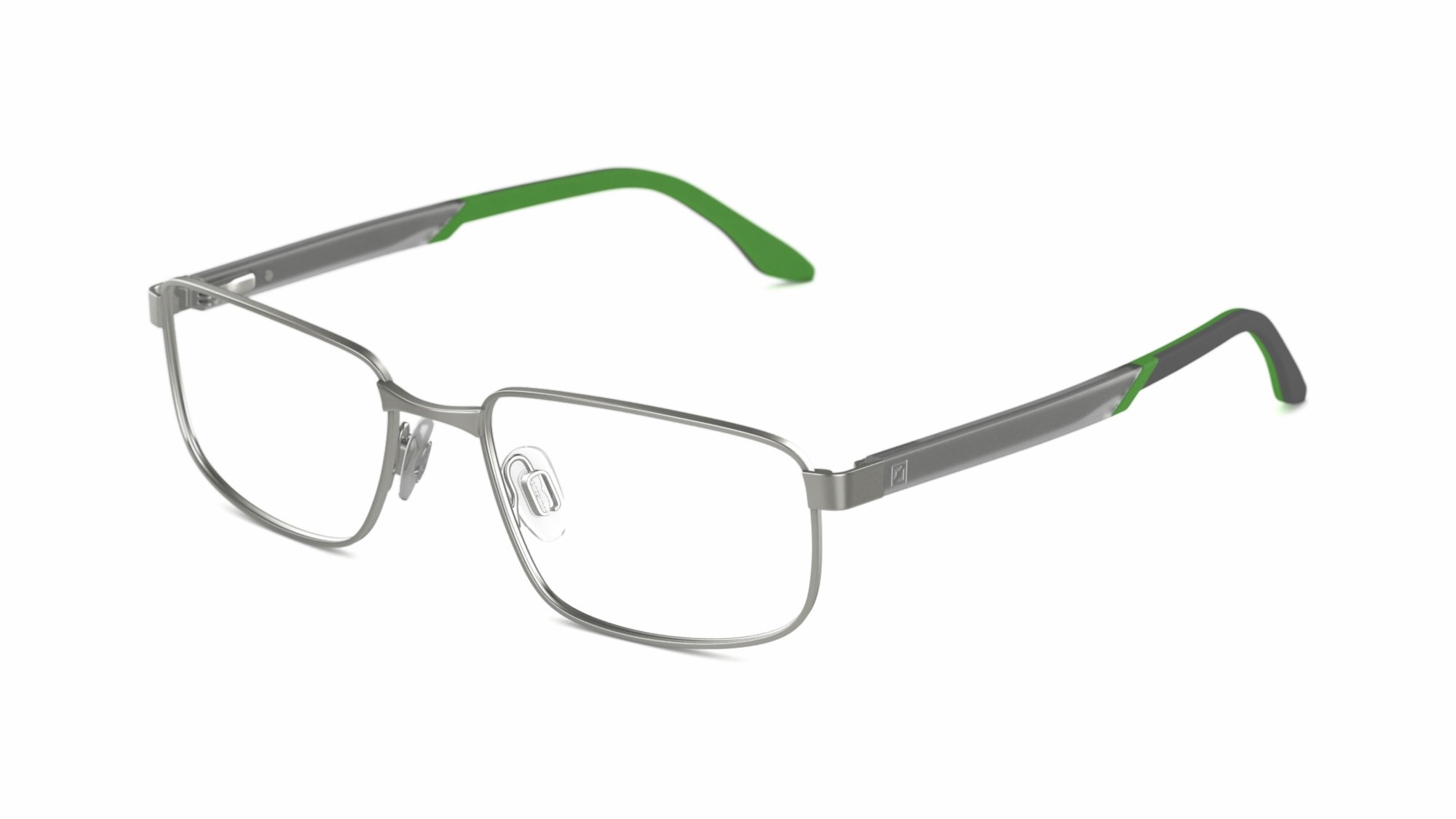 Specsavers Men's glasses LIFESTYLE 01 Silver Geometric Metal