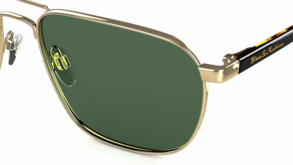 Deus Ex Machina Men's glasses DEUS Sunglasses 4 Black Frame 459